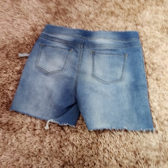 **3/20 no boundaries elastic waist denim jeans size large - Picture 3 of 5